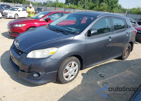 2009 Toyota Matrix S из США, поврежденный, VIN 2T1KE40E29C013770
